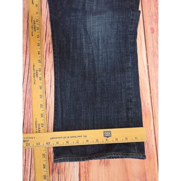 Lucky Brand Mens 181 Relaxed Straight Jeans 36x28 Dark Wash Denim - Picture 9 of 9